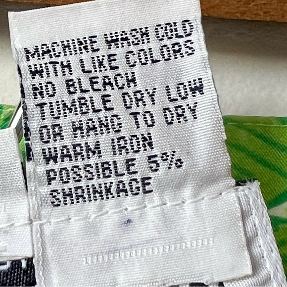 Vintage LILLY PULITZER 90s Floral Capri Pants—SZ. 8 - Picture 5 of 8